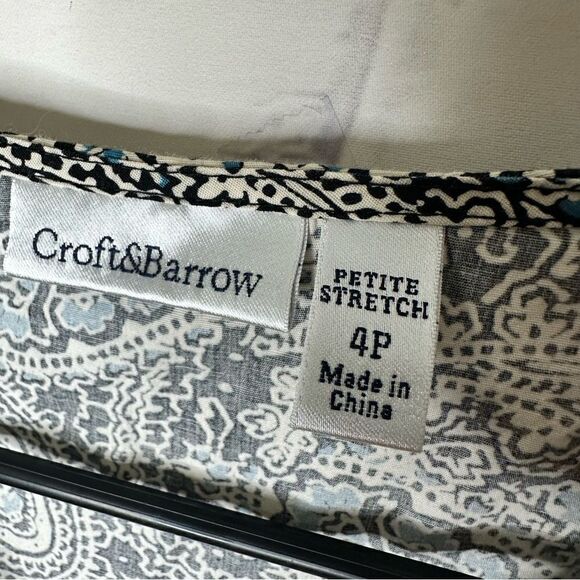 Croft & Barrow size 4 petite dress - Picture 5 of 7